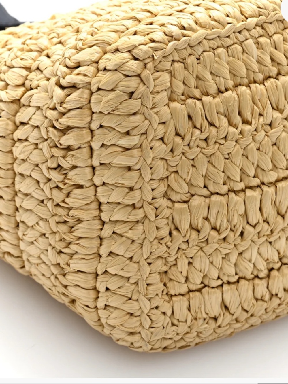 Prada Medium Crochet and Leather Tote bag - Picture 6 of 10